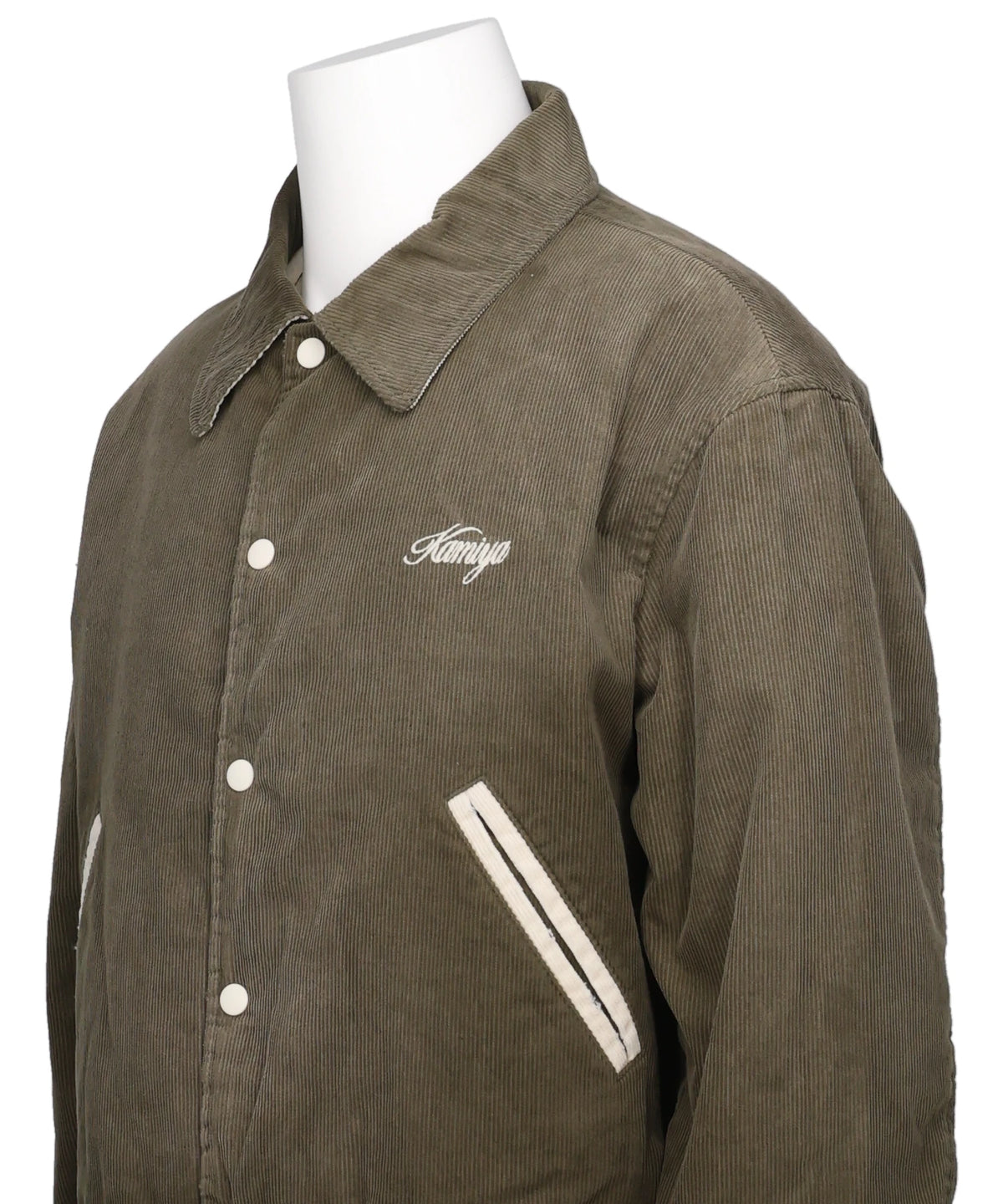 "GREATNESS ACT-COOL"EMBROIDEREDSUN-FADED VARSITY JACKET