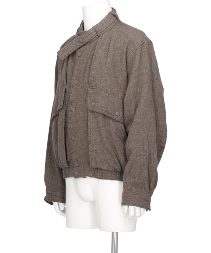 GARMENT-DYED BLOUSON