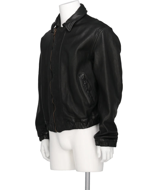 GARMENT DYED COW LEATHER BLOUSON
