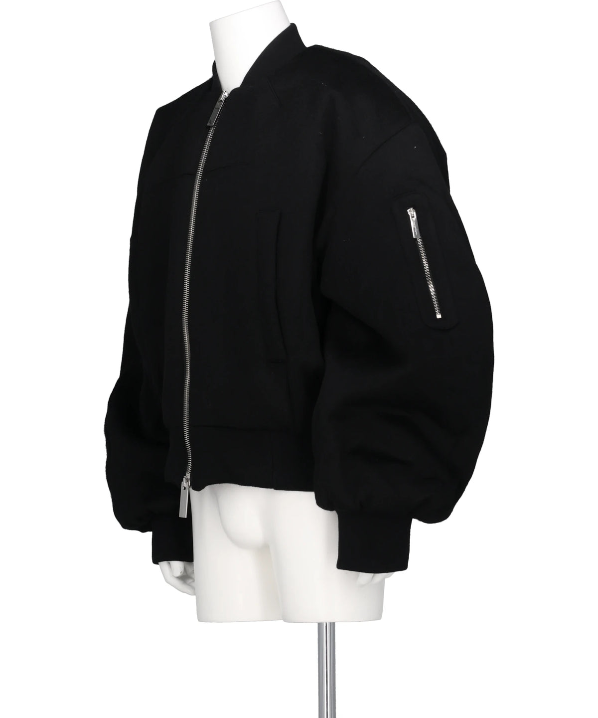 UNISEX JEV BOMBER IN AUSTERE WOOL