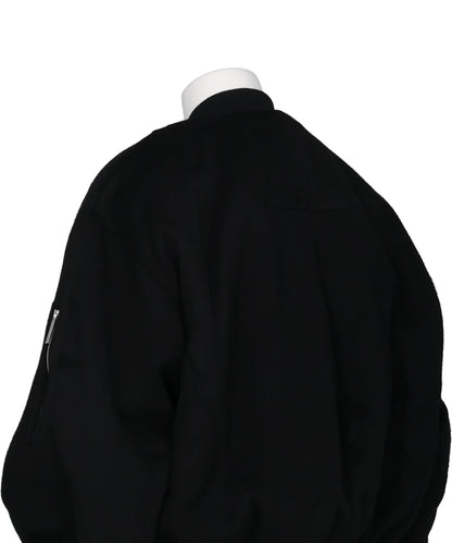 UNISEX JEV BOMBER IN AUSTERE WOOL