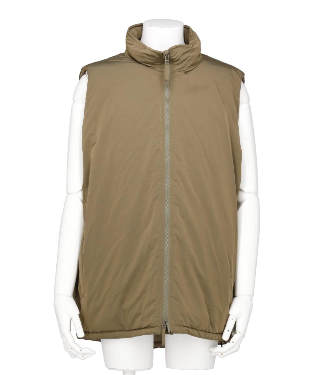 ジャケット・アウター YOKE 23AW QUILTING PADDED VEST YOKE QUILTING PADDED VEST [BLACK] - Fresh Service NECESSARY or