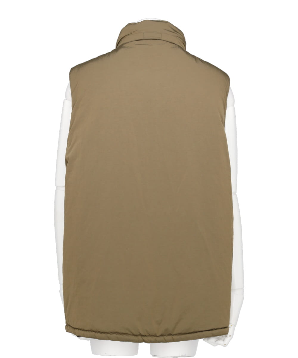 ジャケット・アウター YOKE 23AW QUILTING PADDED VEST YOKE | QULTING PADDED VEST(BLACK) | キルティングパデッドベスト