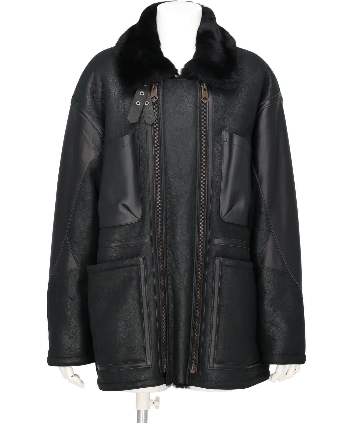 W-ZIP MOUTON FLIGHT JACKET