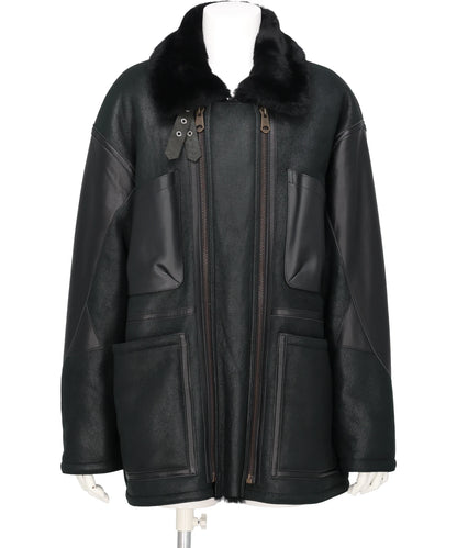 W-ZIP MOUTON FLIGHT JACKET