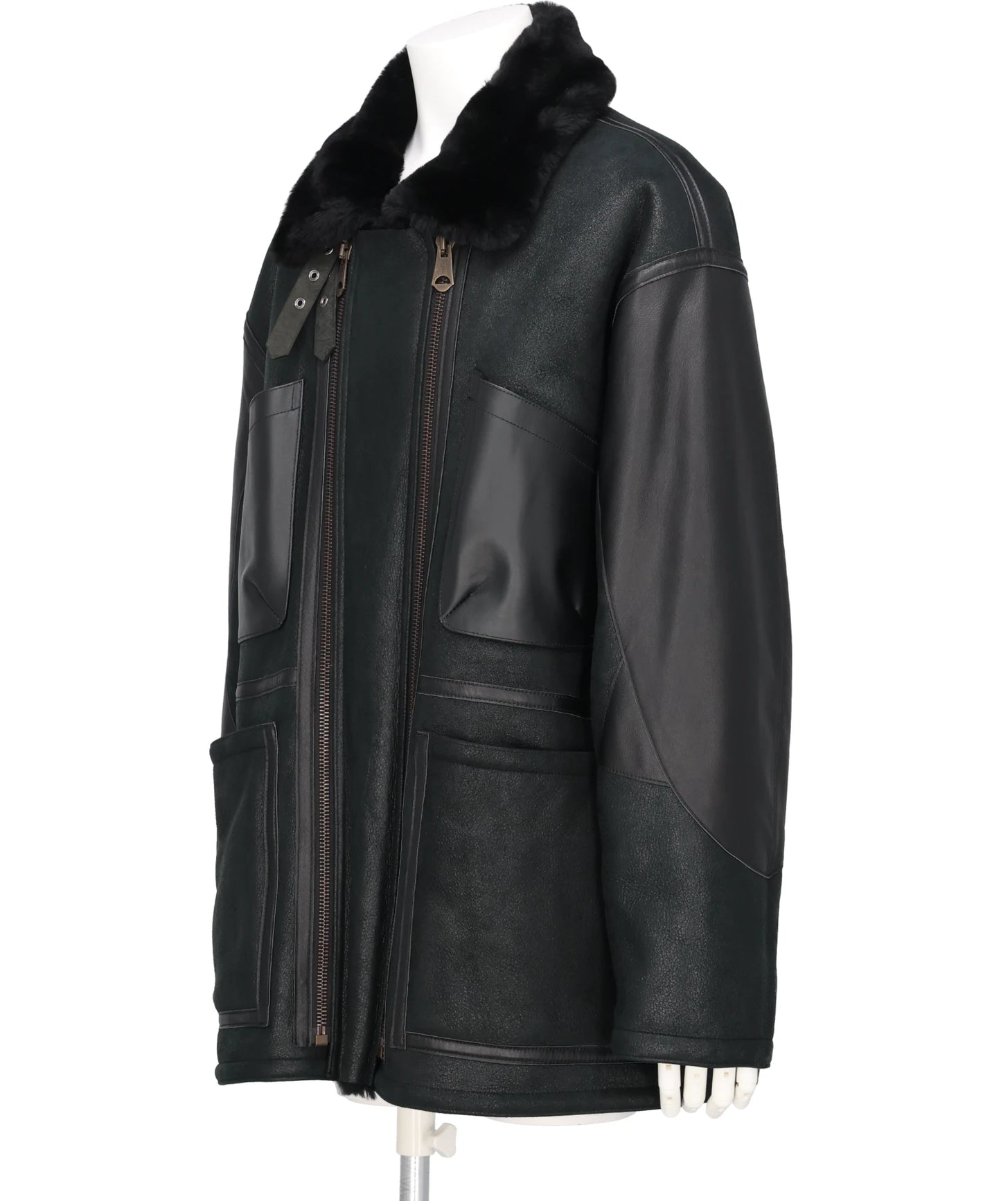 W-ZIP MOUTON FLIGHT JACKET