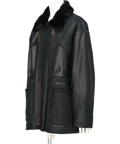 W-ZIP MOUTON FLIGHT JACKET