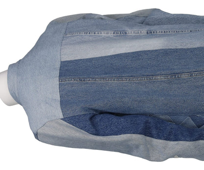 DENIM PATCHWORK RIDERS JACKET 1