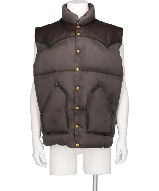 KAMIYA(カミヤ) ROCKY MOUNTAIN FEATHERBED × KAMIYADUCK DOWN VEST