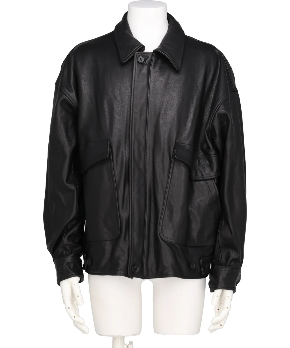 LEATHER FLIGHT JACKET