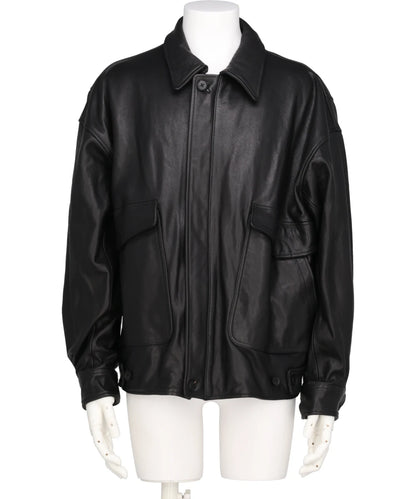 LEATHER FLIGHT JACKET