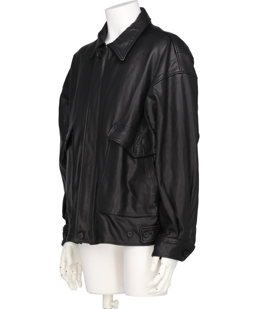 LEATHER FLIGHT JACKET