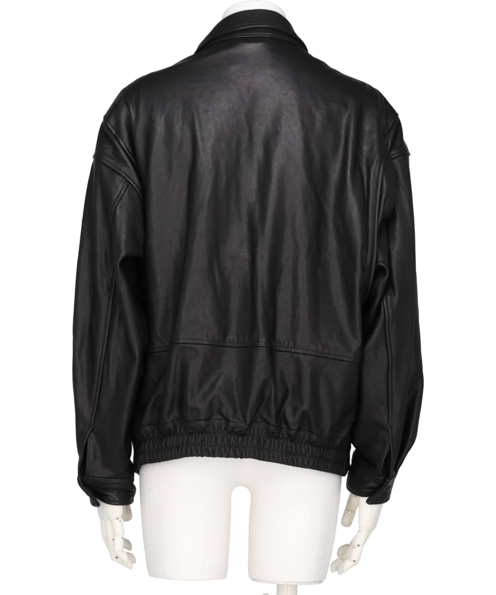 LEATHER FLIGHT JACKET