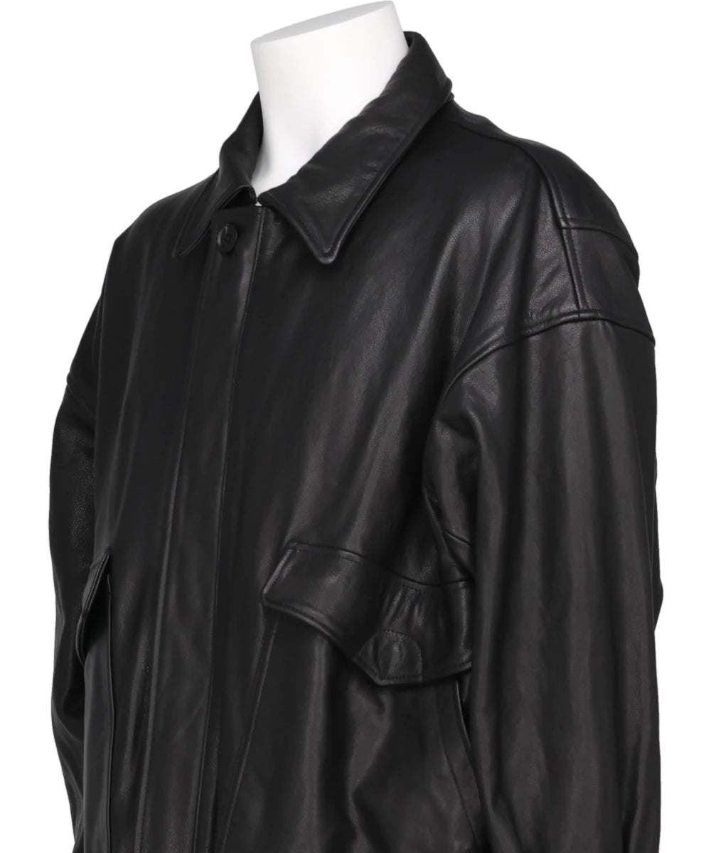 LEATHER FLIGHT JACKET