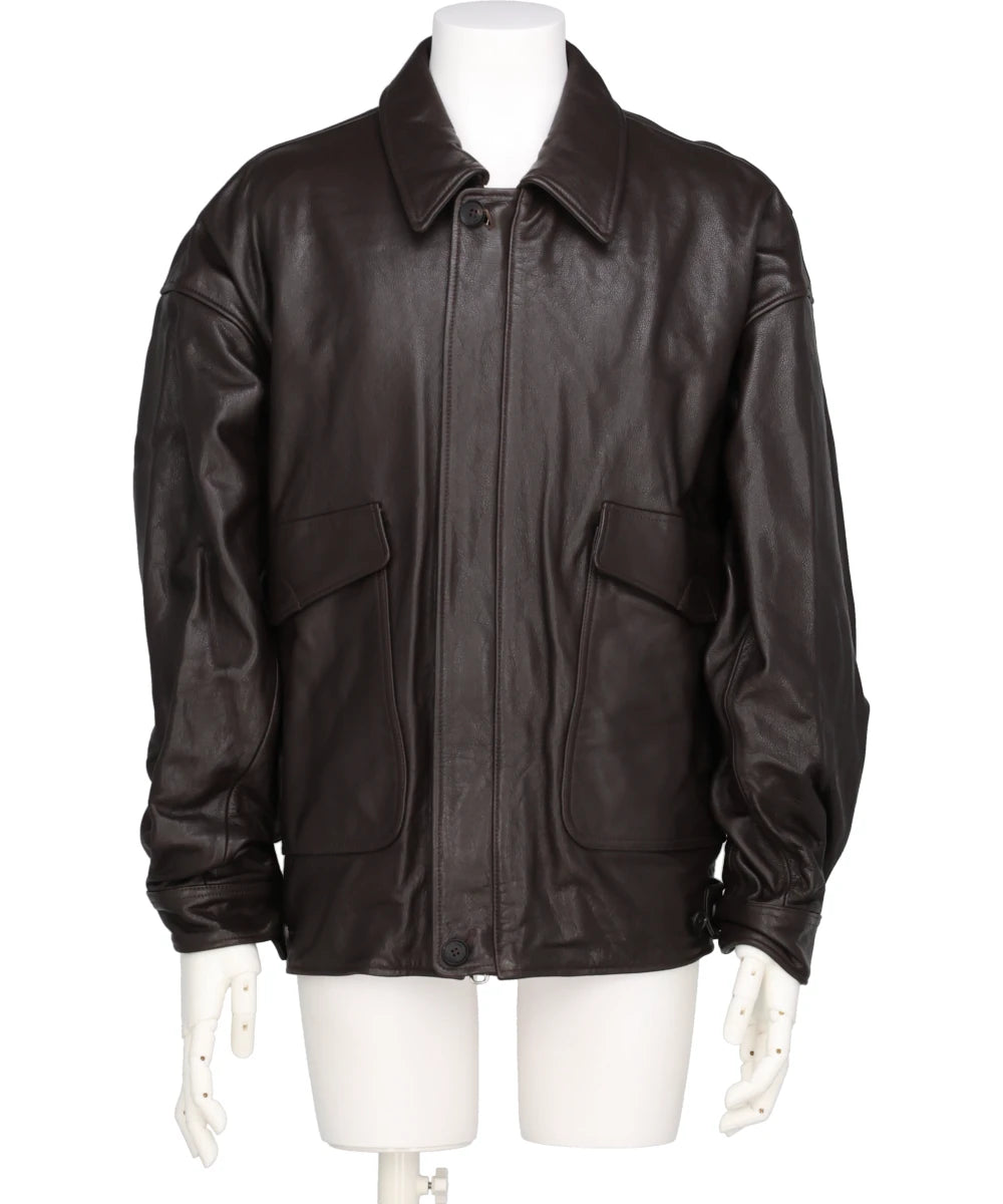 LEATHER FLIGHT JACKET