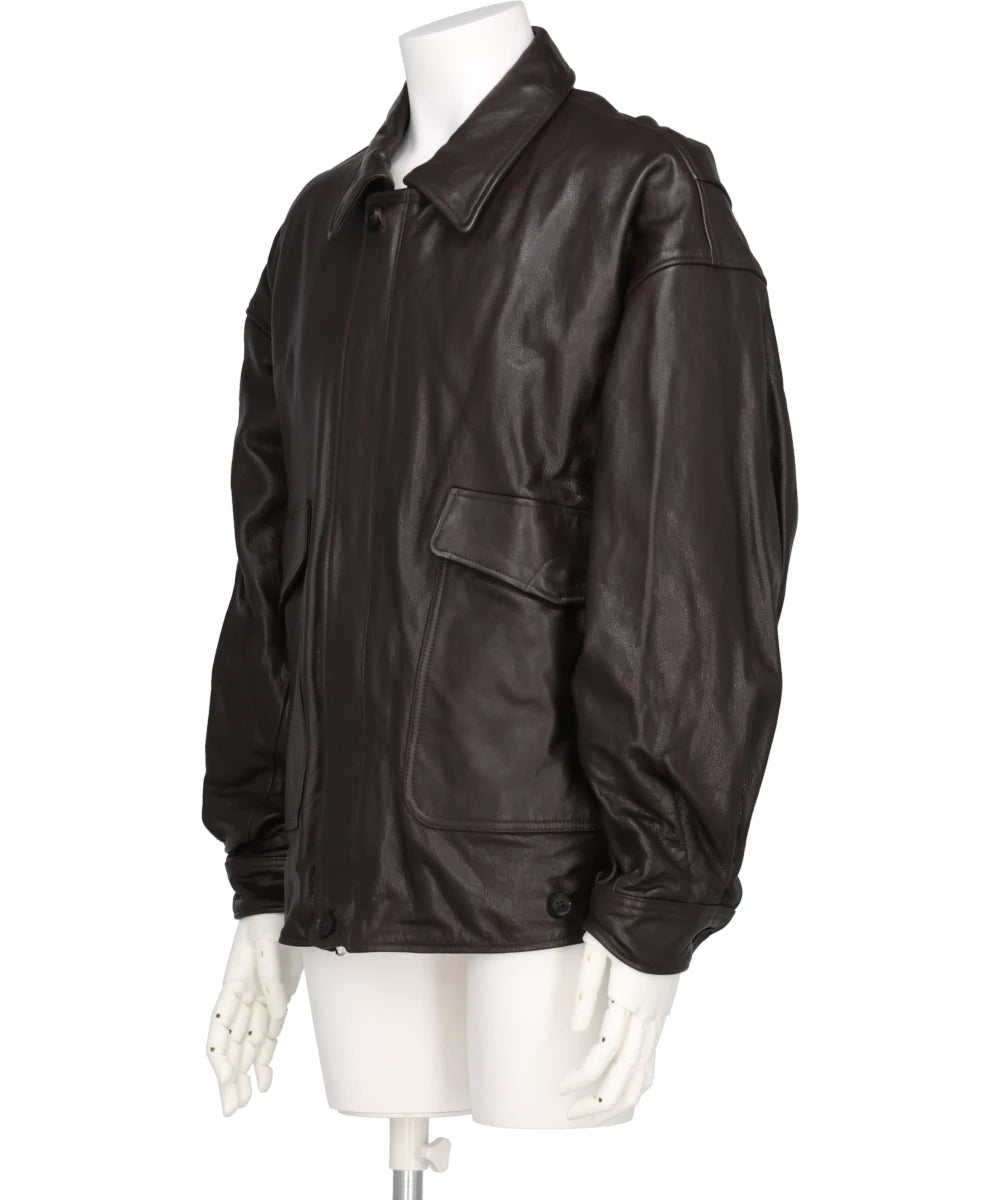 LEATHER FLIGHT JACKET