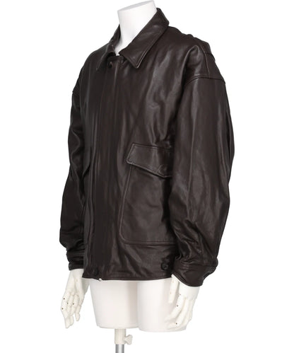 LEATHER FLIGHT JACKET