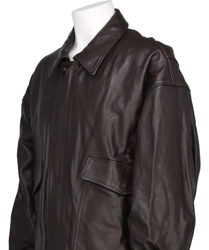 LEATHER FLIGHT JACKET
