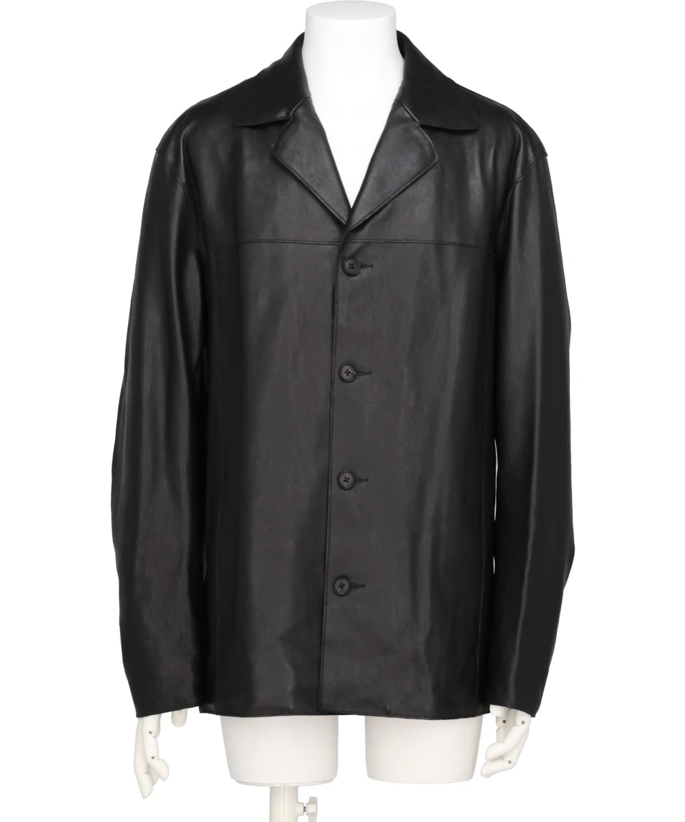 LEATHER CAR JACKET