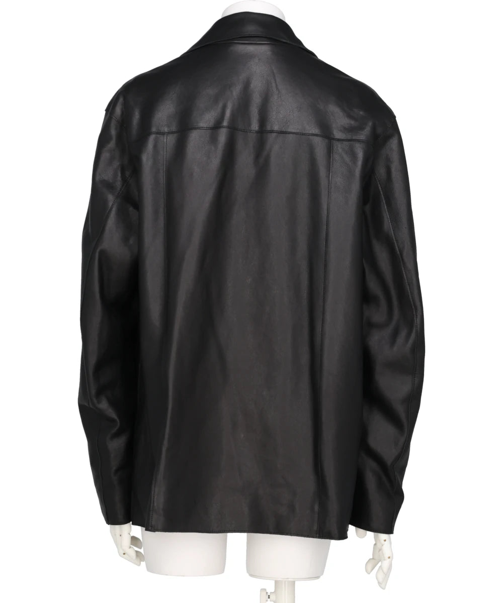 LEATHER CAR JACKET