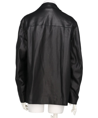 LEATHER CAR JACKET