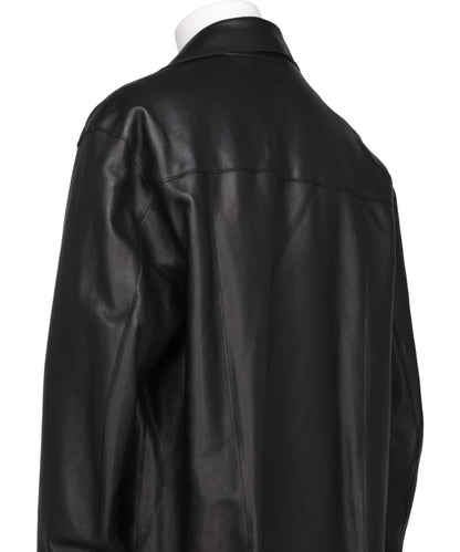 LEATHER CAR JACKET