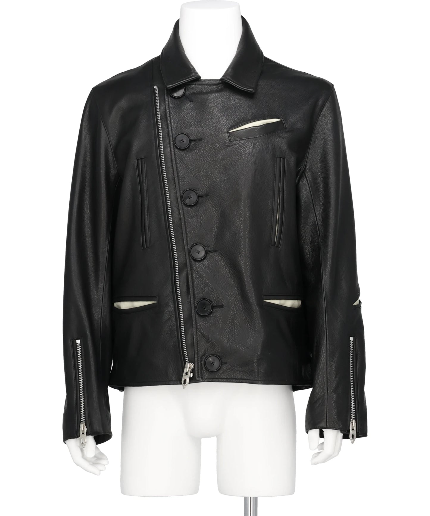 MASU(エムエーエスユー) 2026SS MOTORCYCLE LEATHER JACKET M26U6BL001