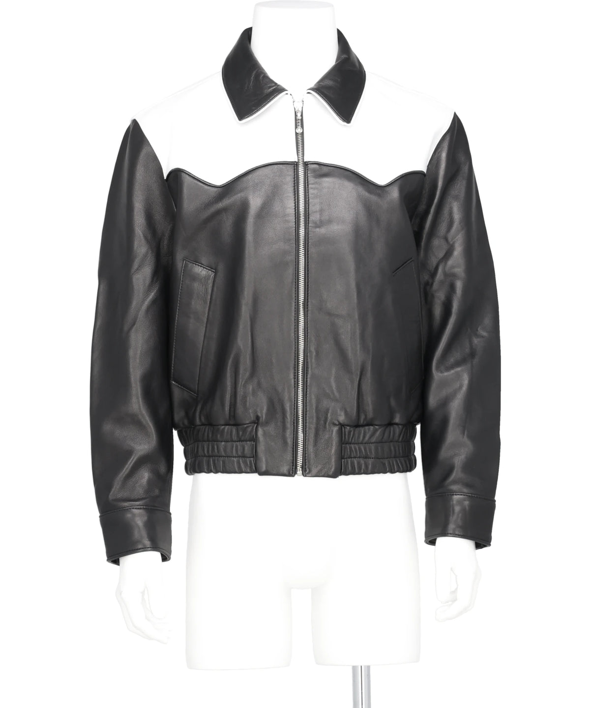 ERNEST W.BAKER(アーネストダブルベーカー)WESTERN LEATHER HARRINGTON