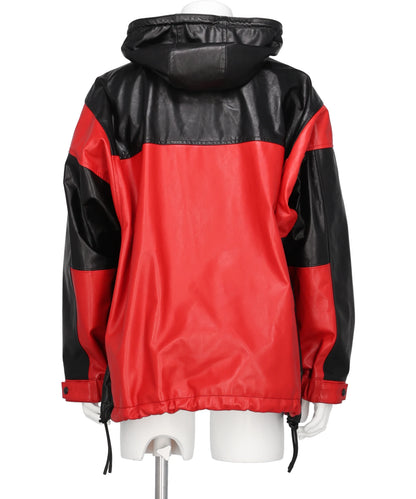 LAMB LEATHER WINGSHAPE MOUNTAIN BLOUSON