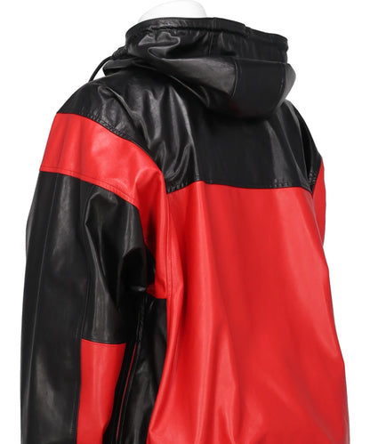 LAMB LEATHER WINGSHAPE MOUNTAIN BLOUSON