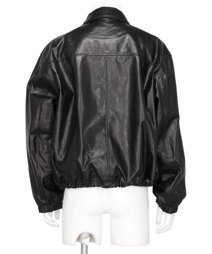 LAMB LEATHER COACH JACKET