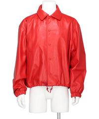 beautiful people(ビューティフルピープル) 2026SS LAMB LEATHER COACH JACKET 1626402010