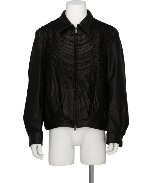 TAAKK LEATHER BLOUSON