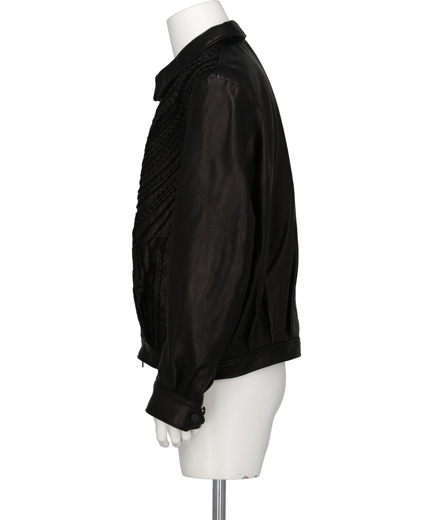 LEATHER BLOUSON