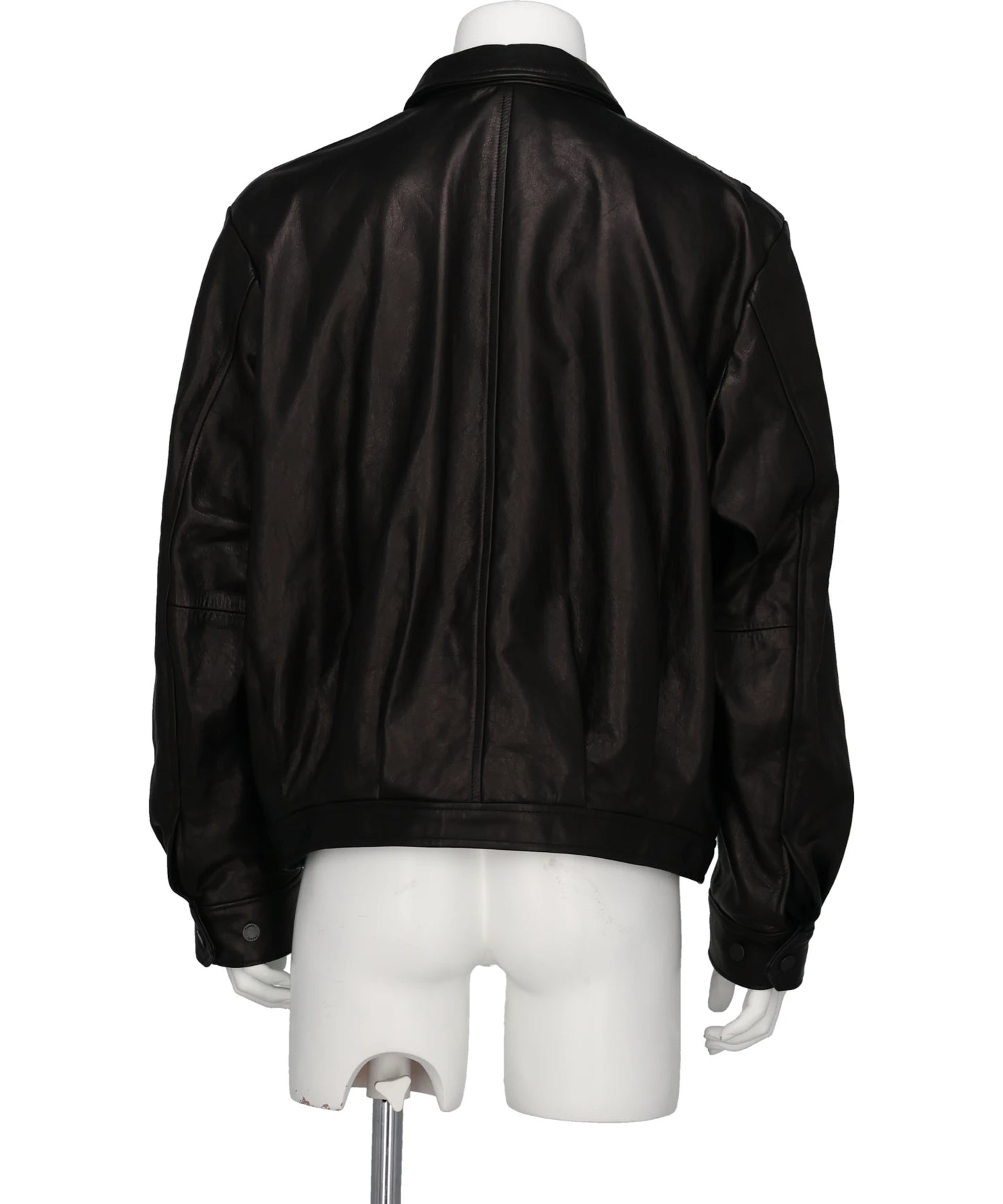 LEATHER BLOUSON