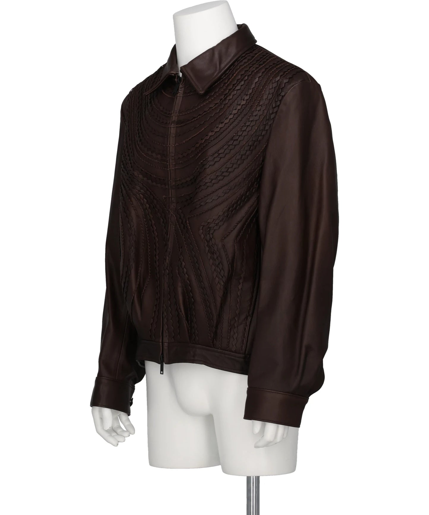 LEATHER BLOUSON