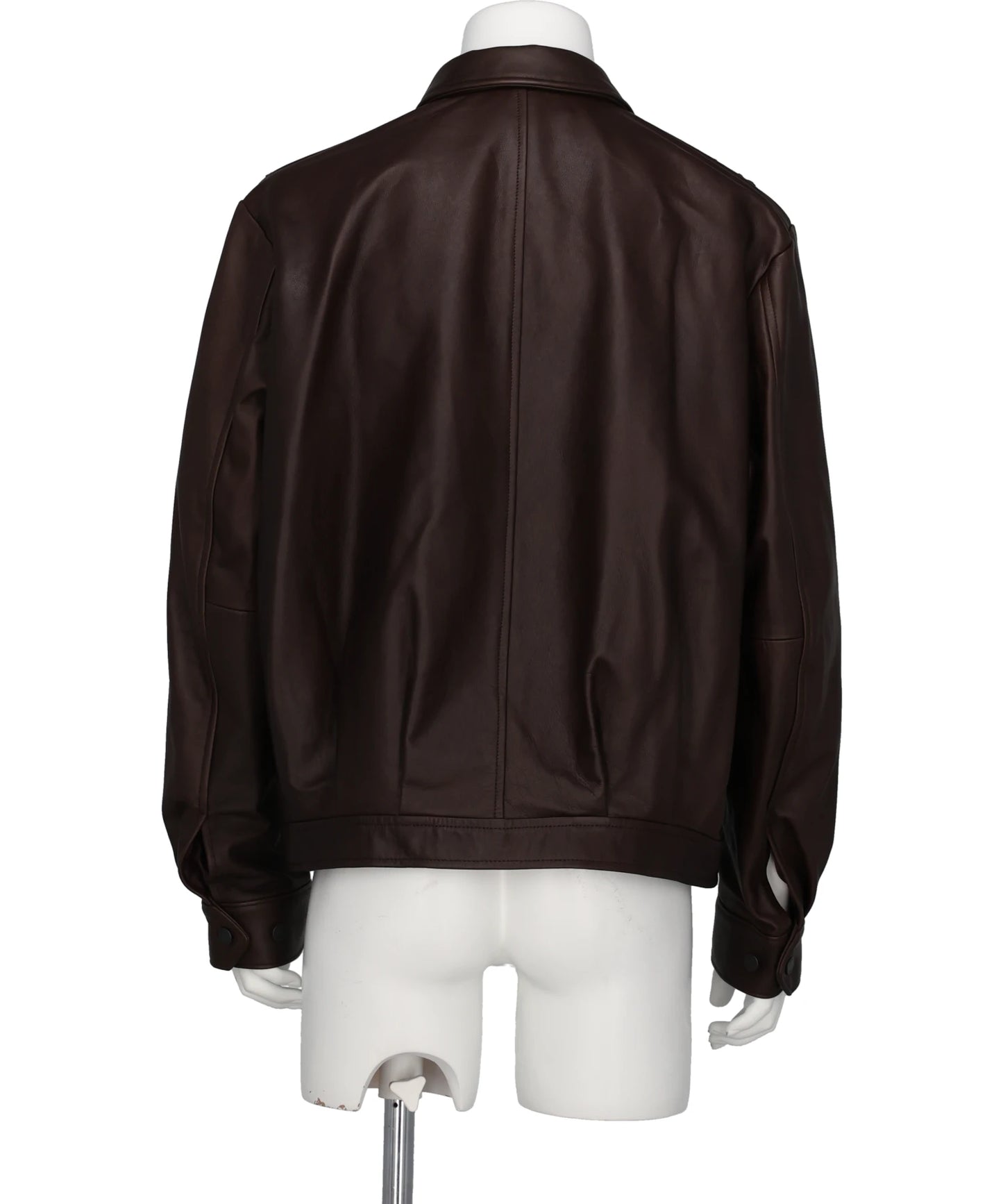 LEATHER BLOUSON