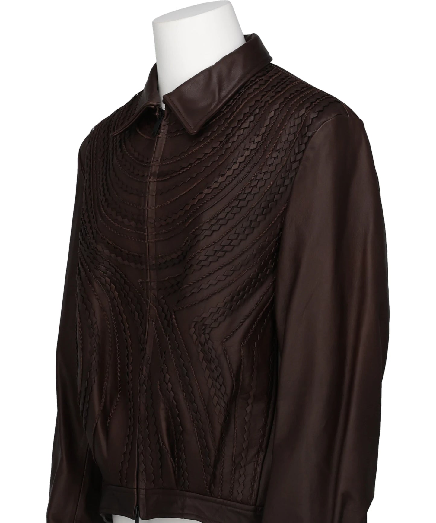 LEATHER BLOUSON