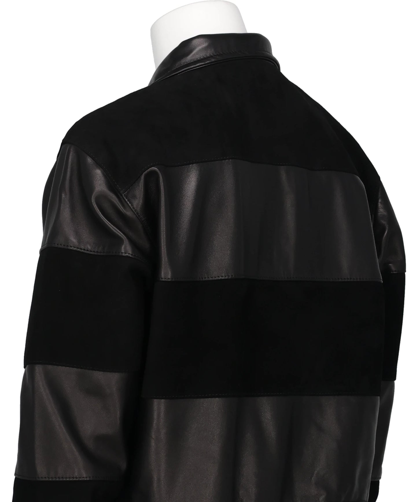 LEATHER&SUEDE SAILOR JACKET