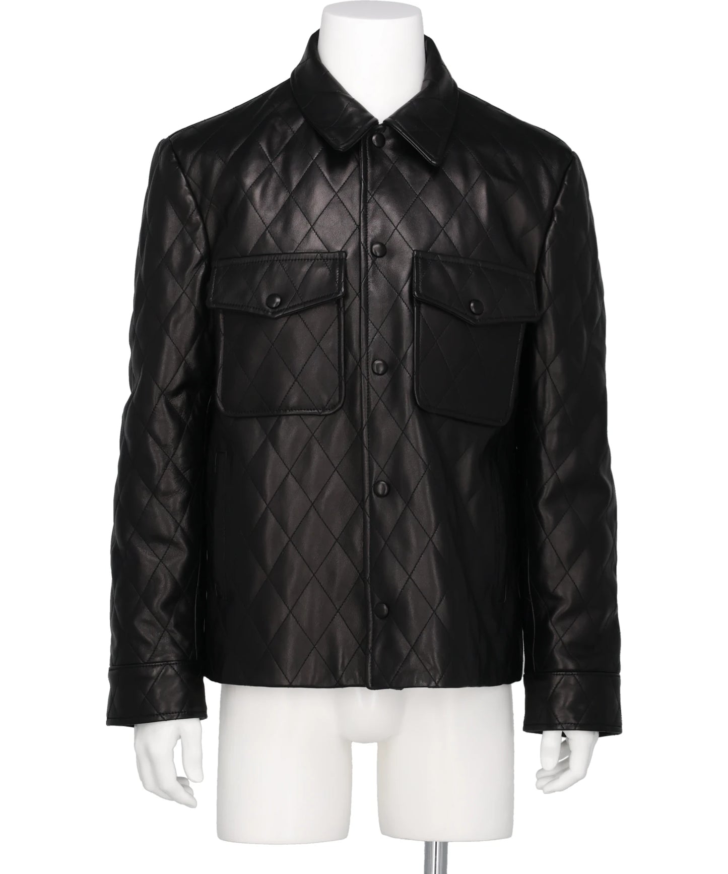 ERNEST W.BAKER(アーネスト・W・ベイカー) 2026AW QUILTED LEATHER OVERSHIRT JA49QL-LE411