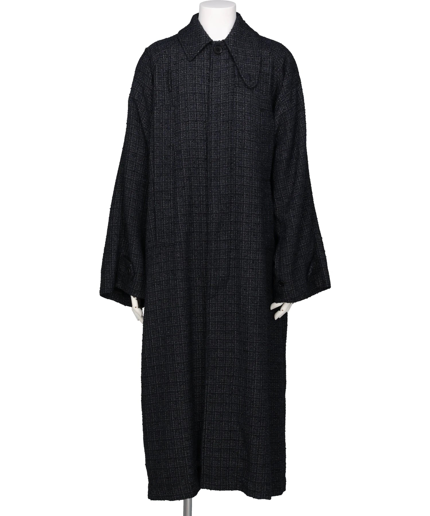  DAIRIKU(ダイリク) BIG-SLEEVE TUCKED TWEED  COAT