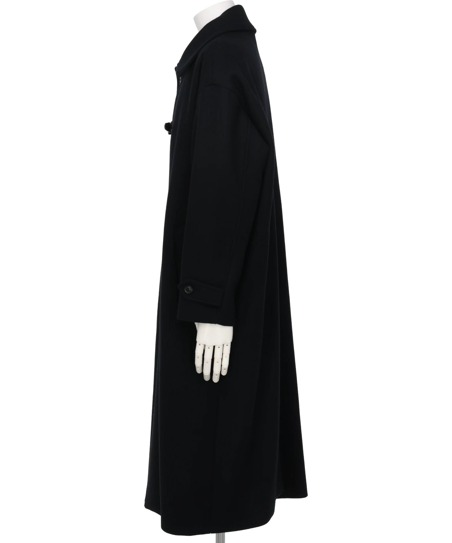 MELTON BIG BALMACCAN COAT