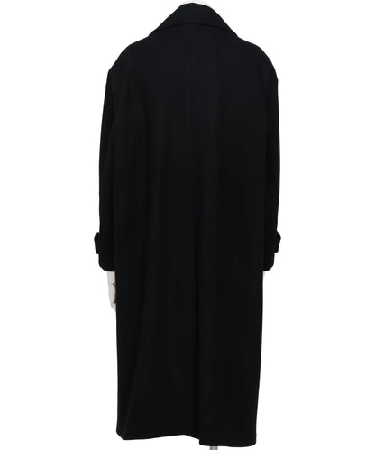 MELTON BIG BALMACCAN COAT