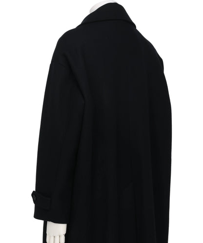 MELTON BIG BALMACCAN COAT