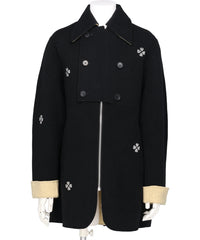 MASU(エムエーエスユー) CLOVER ZIP-UP COAT