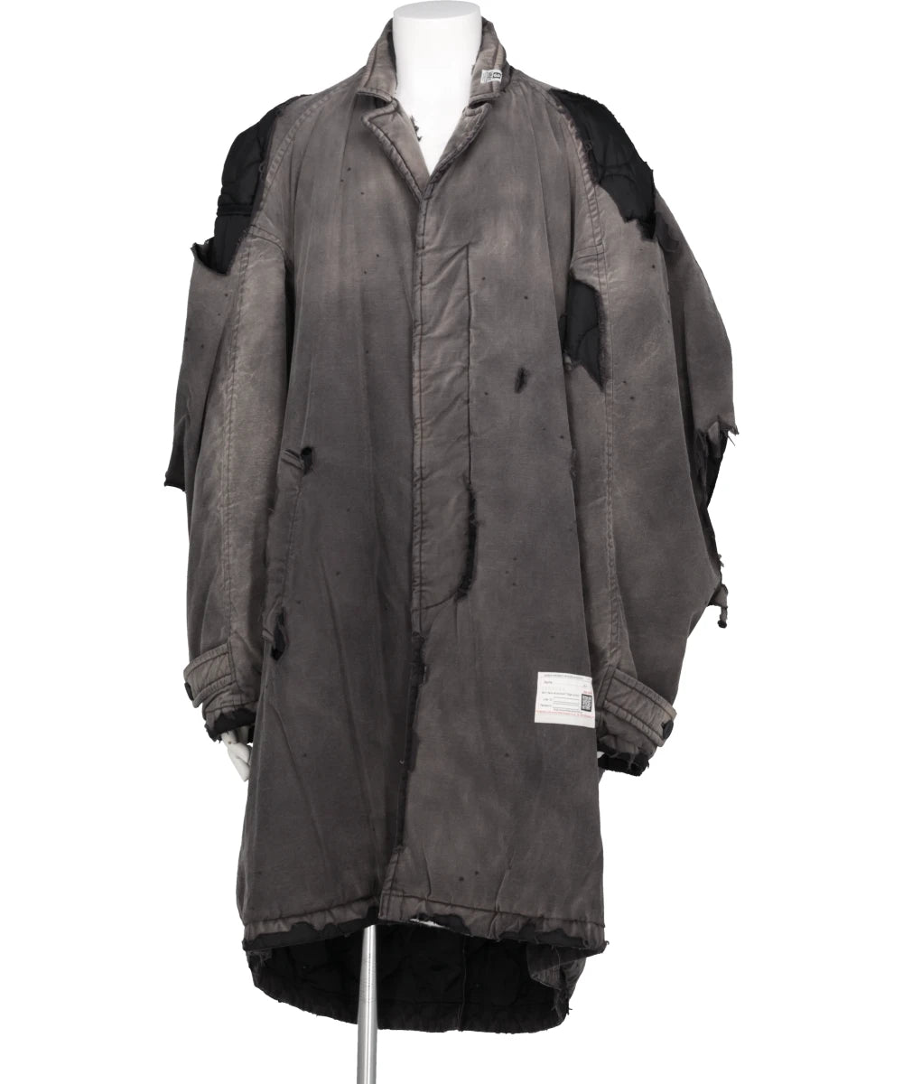DISTRESSED BALMACAAN COAT