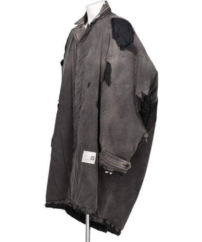 DISTRESSED BALMACAAN COAT