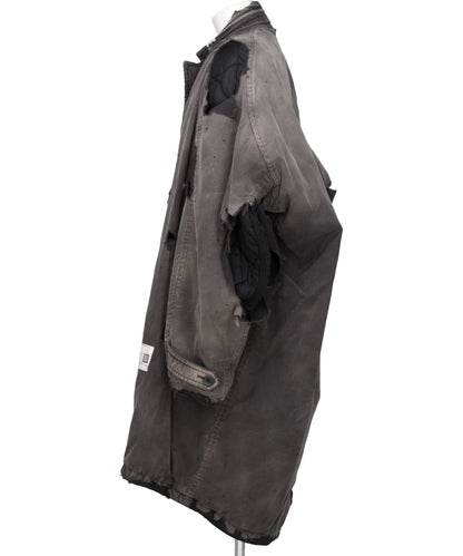 DISTRESSED BALMACAAN COAT