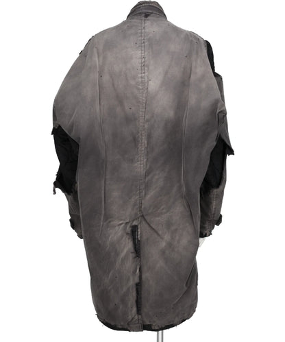 DISTRESSED BALMACAAN COAT