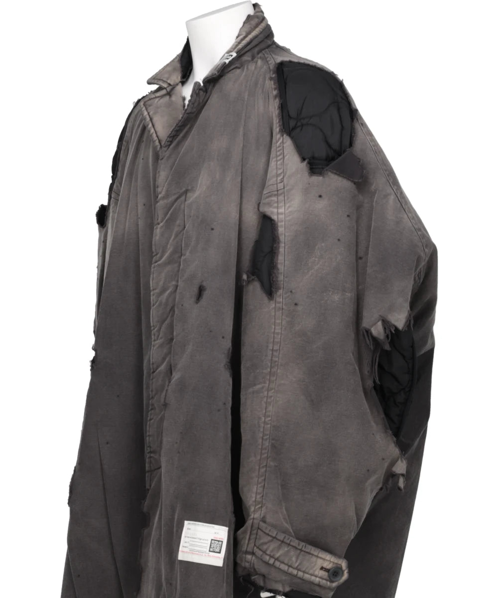DISTRESSED BALMACAAN COAT